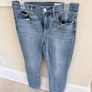 GAP Blue Vintage Slim Straight Jeans